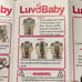 LUVD baby Backpack Carrier Stand Hiking Deluxe Fully Adjustable Ergonomic, Child
