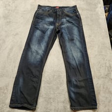 Sean John Hamilton Relaxed Jeans Mens Blue Measured 35x30 Y2K Vintage