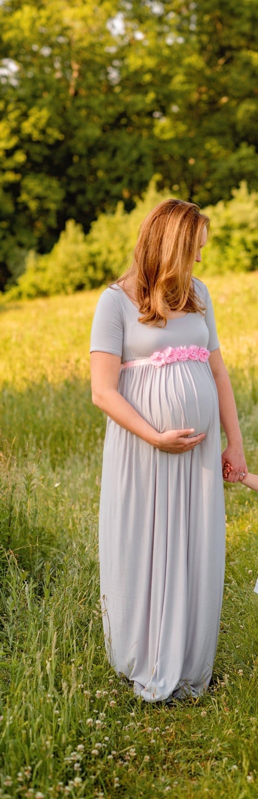 See Trendy Accessories Maternity Dress