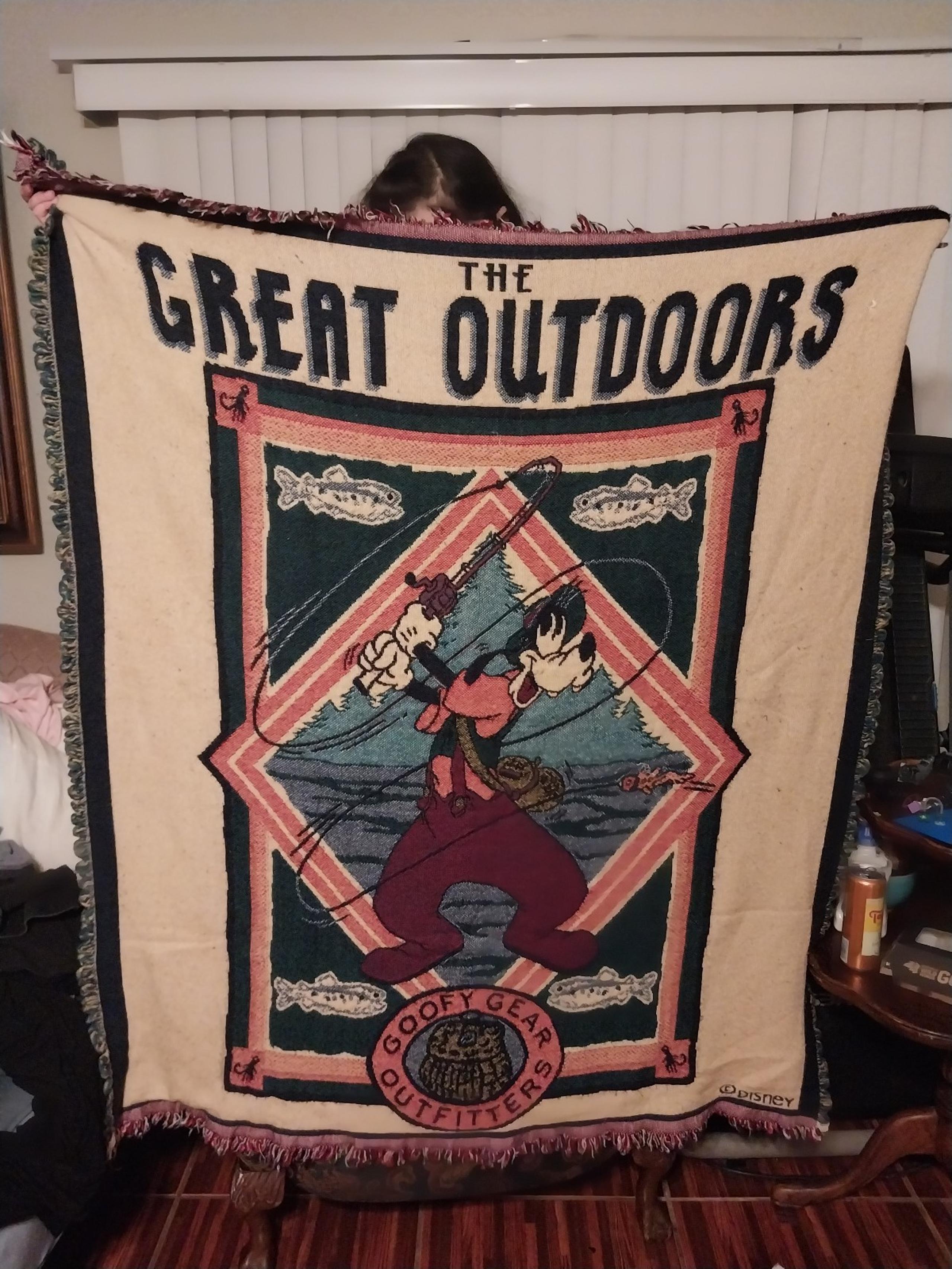 Goofy The Great Outdoors Blanket