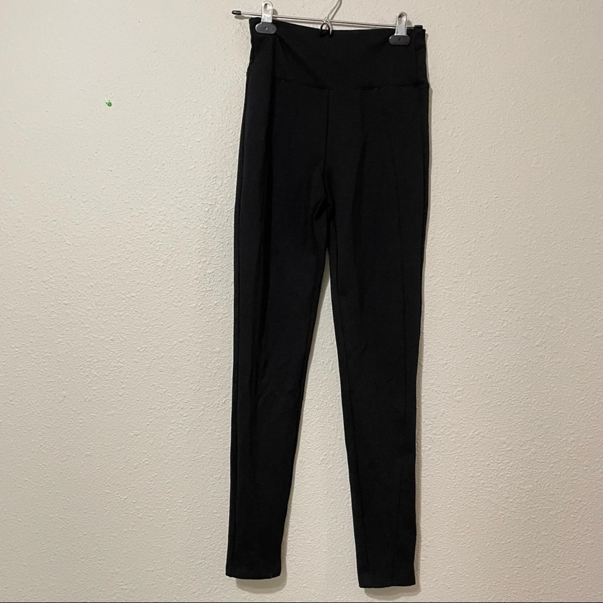 Spanx Assets Black High Rise Leggings Womens S Yoga Pants Athletic Gorpcore