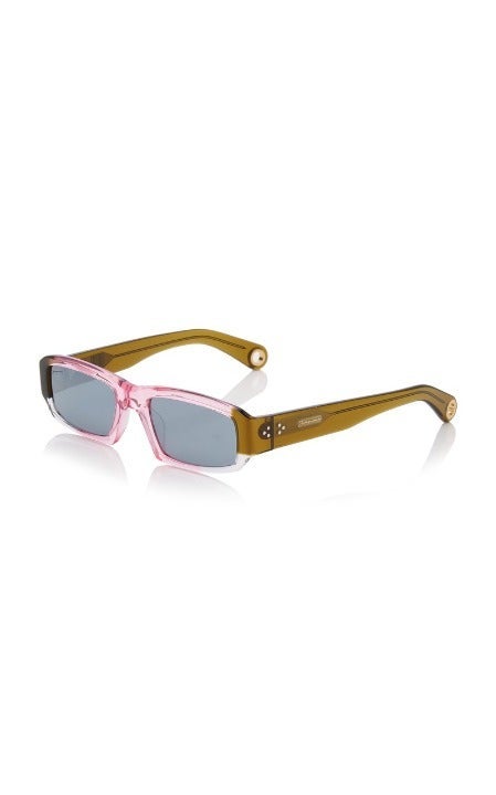 サングラス JACQUEMUS Unisex SUNGLASSES (LES LUNETTES ALTU MPNK PINK) Les Lunettes Altù Sunglasses Pink Pink | The Webster
