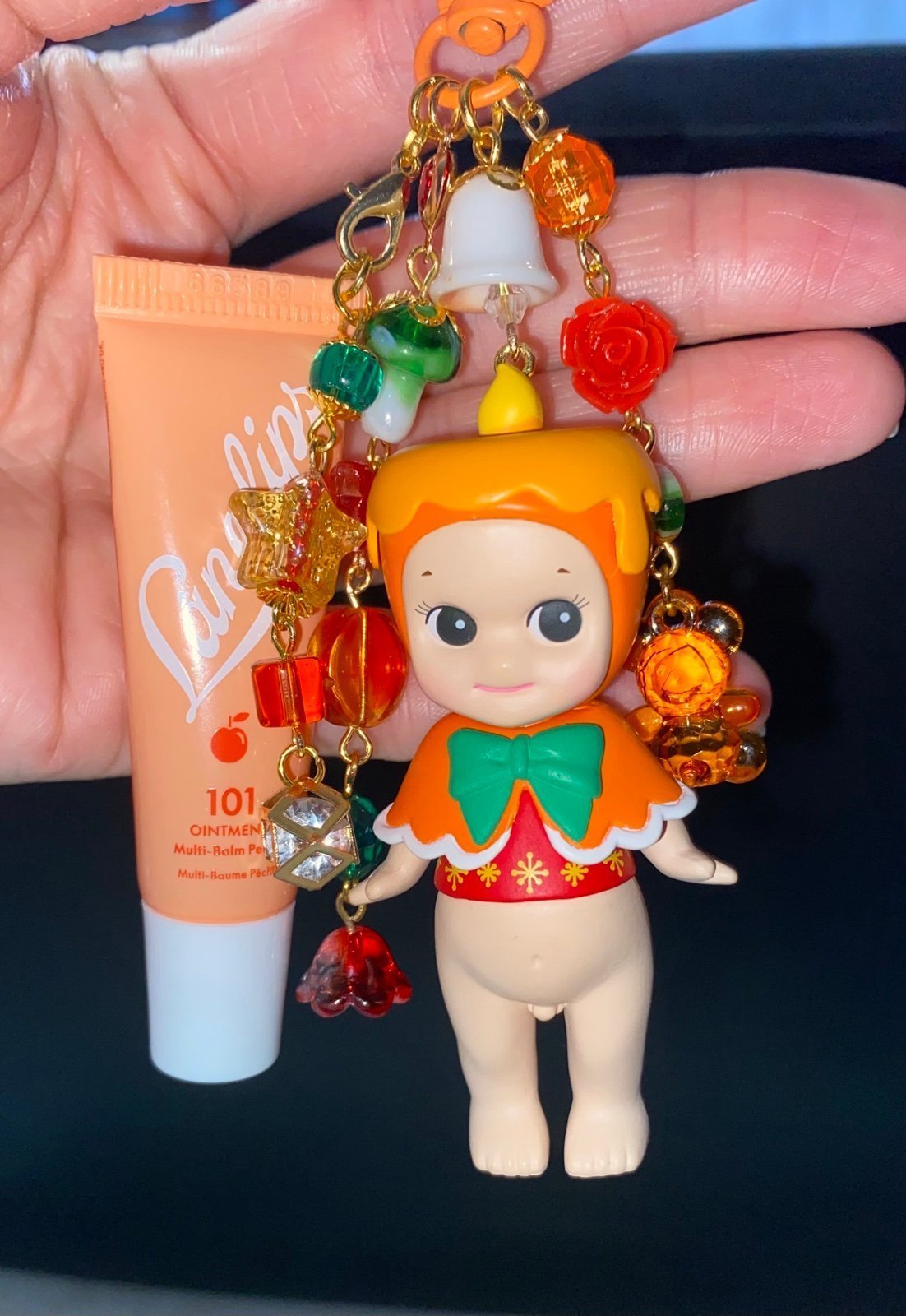 Sonny Angel Lanolips keychain / bag charm