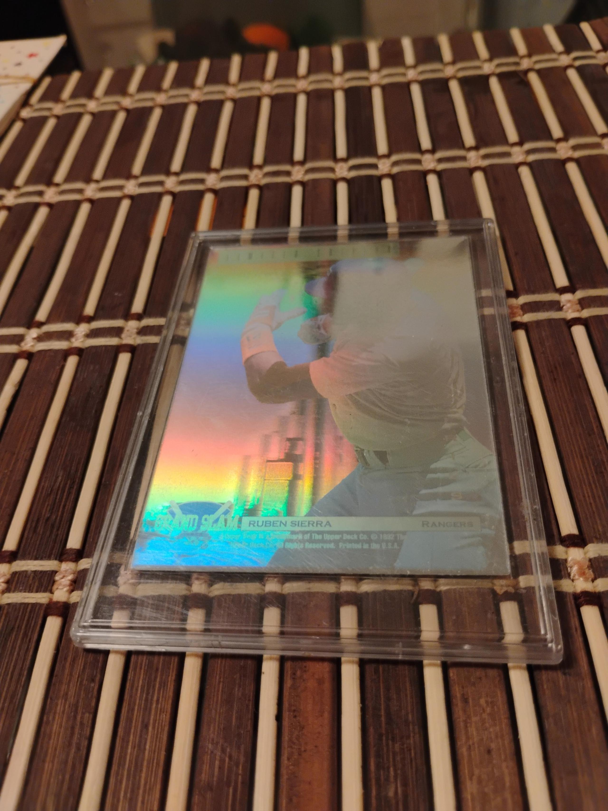 Upper Deck Ruben Sierra Baseball Sports Trading Cards & Accessories