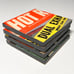 Hot Rod Magazine Cover as Drink Coasters June 1953 Dual Exhaust '40 Ford Upcycle
