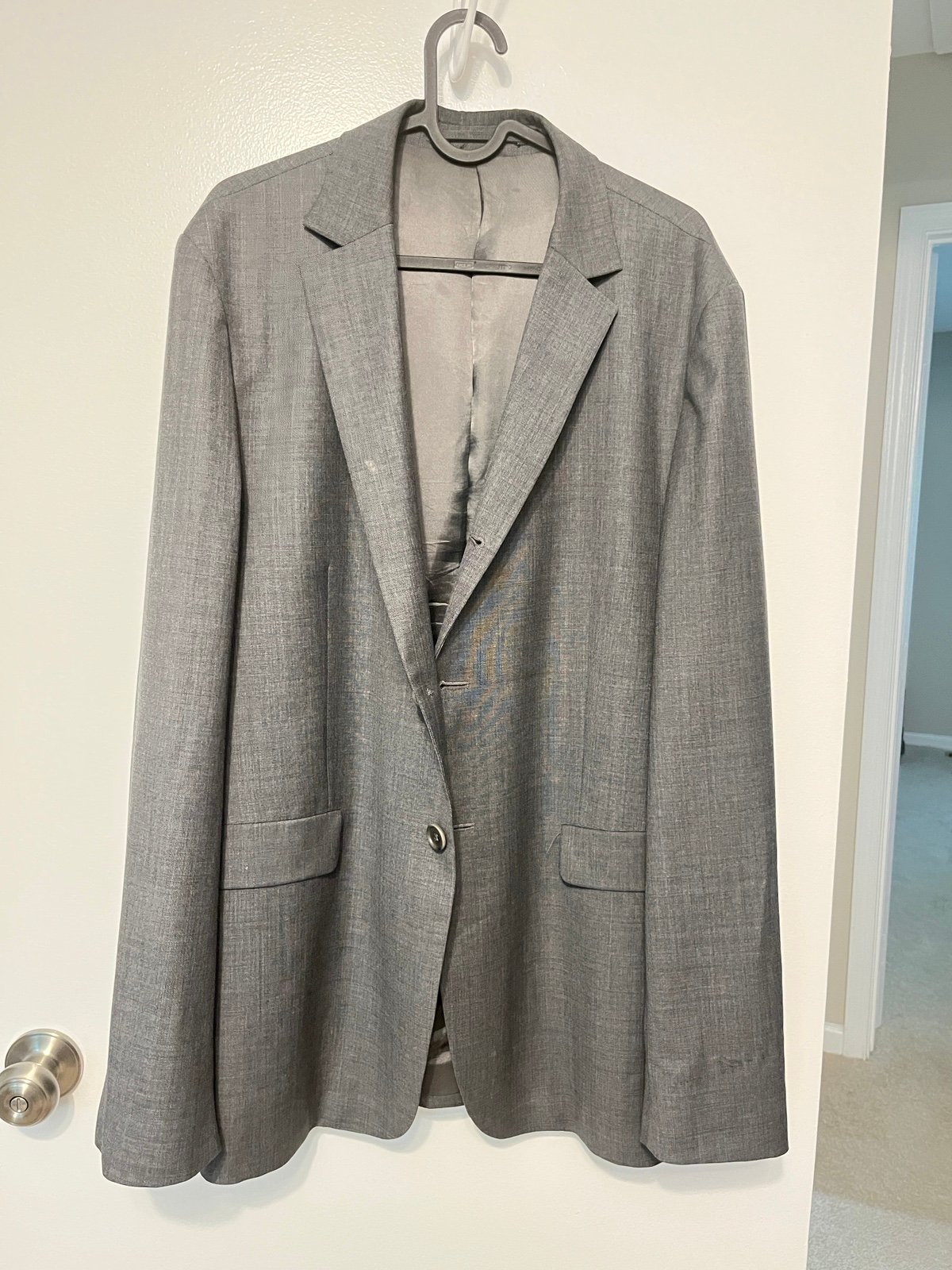 COS Grey Large Blazer