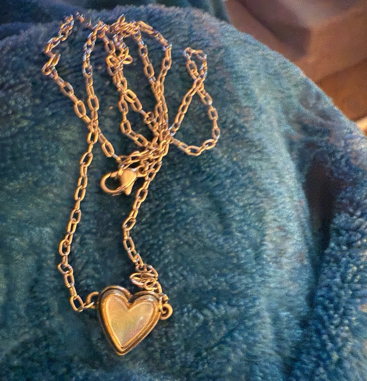 James Avery: Heart Gem Necklace (Pearl)