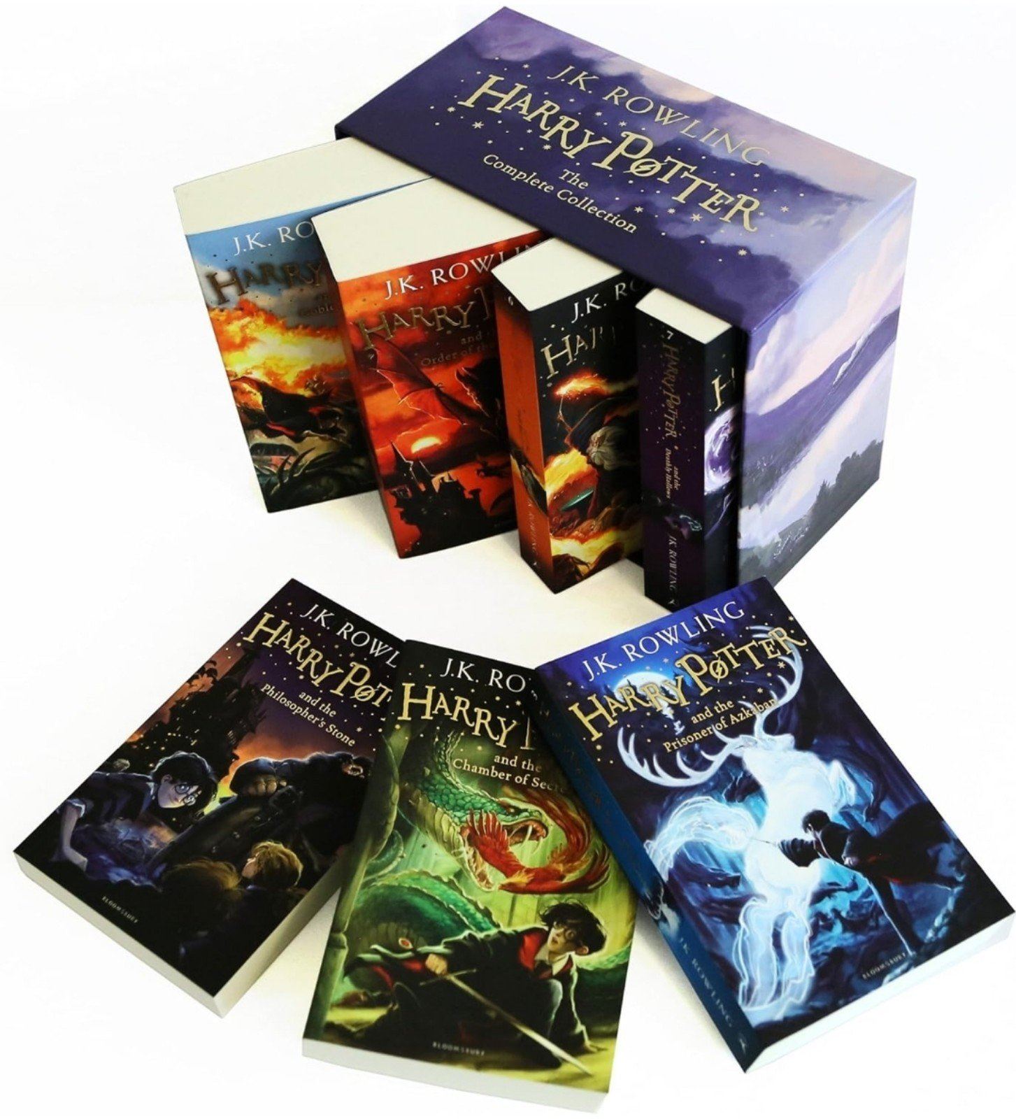 NEW Harry Potter Complete Book Box Set ( Great Gift Books Collection) Paperback