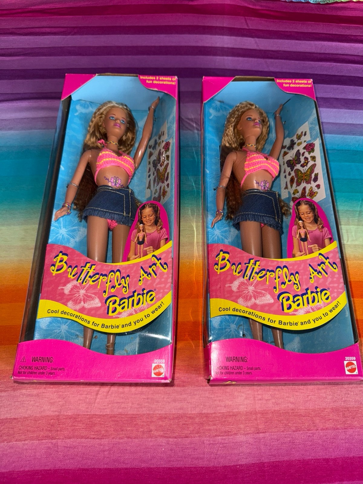 1998 Butterfly Art Barbie *NEW*