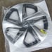 16 2019 20 21 Honda Civic 5 spoke Silver & Charcoal Hubcap Wheel Cover