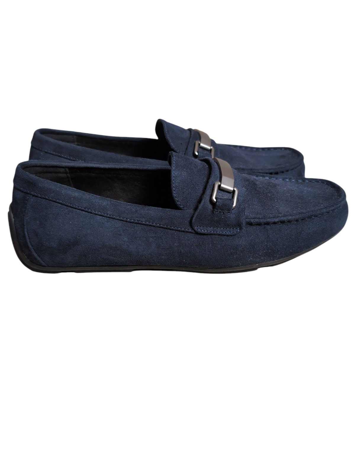 Alfani Blue Suede Style Loafers
