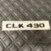 BRAND NEW 3D Adhesive CLK 430 Gloss Black Badge Emblem fits Mercedes Benz CLK430