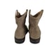 Steve Madden Autry Western Bootie Suede Leather Boots Ankle Short Womens 7 Beige