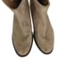 Steve Madden Autry Western Bootie Suede Leather Boots Ankle Short Womens 7 Beige