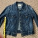 Current/Elliott The Snap Jacket Loved Denim Jean Jacket Size 1