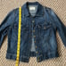 Current/Elliott The Snap Jacket Loved Denim Jean Jacket Size 1