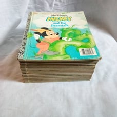 Disney a little Golden book lot of 17