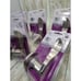 Lot RELIABILT Olivia Satin Nickel Interior/Exterior NonTurning Dummy Door Handle