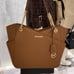 Michael Kors Jet Set Travel Large Chained Tote Shoulder Bag MK Luggage NWT