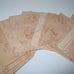 Lot of 20 PAGES OF PRESTAMPED PAPER SQUARES FOR EMBROIDERY CROCHET QUILTING C1
