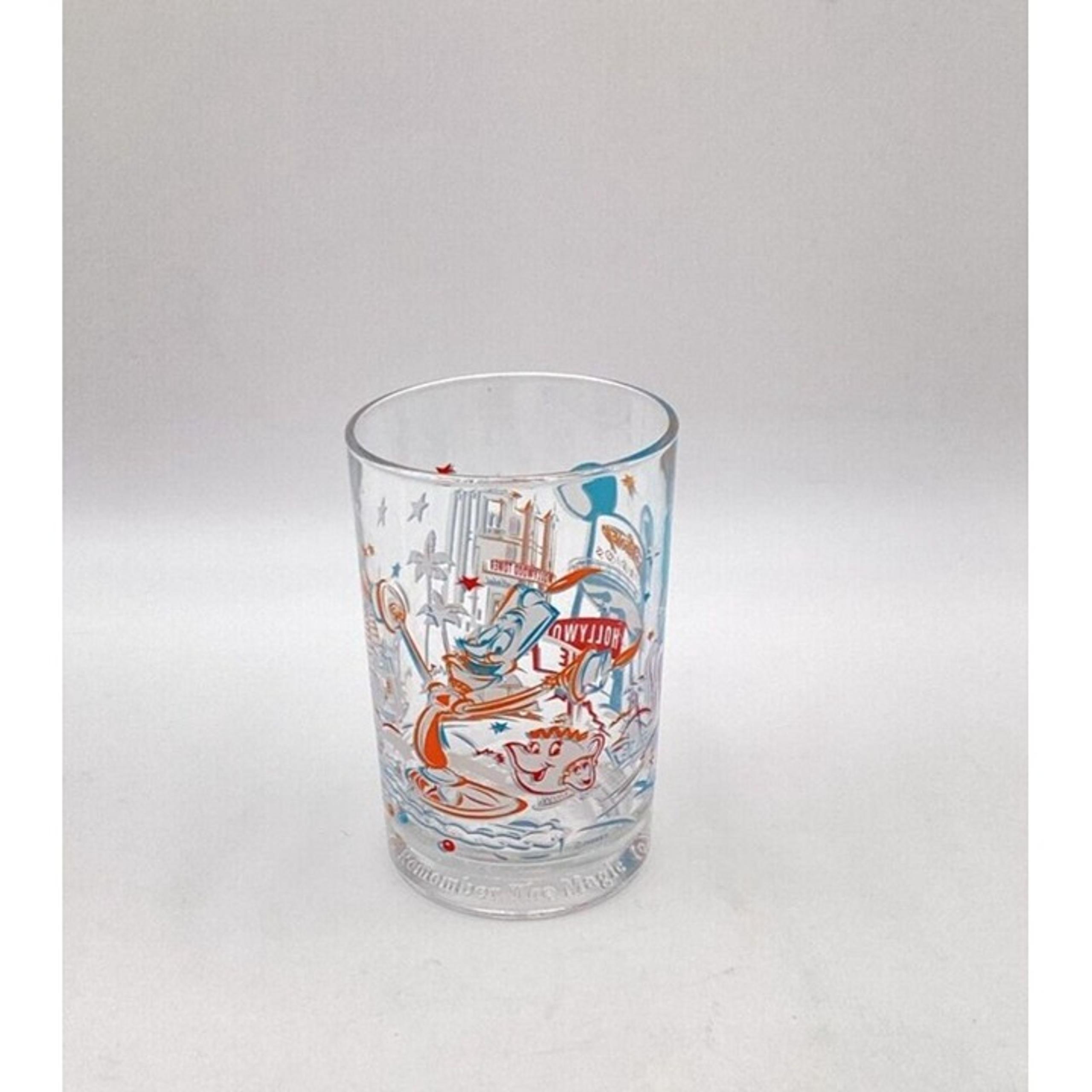 Walt Disney World Studios Hollywood Tower Glass Cup 25 Years Remember The Magic
