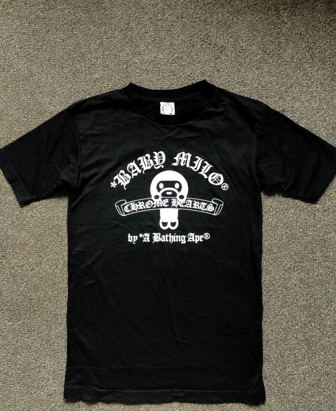 Bape x Chrome hearts baby milo tee