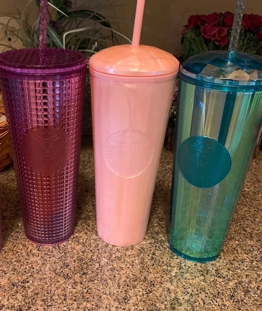 Starbucks studded tumblers