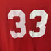 Vintage Majestic Phillies Jersey XL PULLOVER VNECK JERSEY RED Made in USA