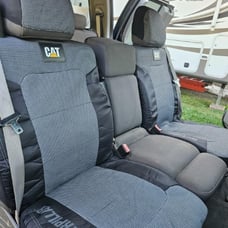 MeshFlex Automotive Seat Covers for Cars Trucks and SUVs Gray Car Seat Cover