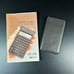 vintage hewlett-packard hp 10b business financial calculator with manual & case