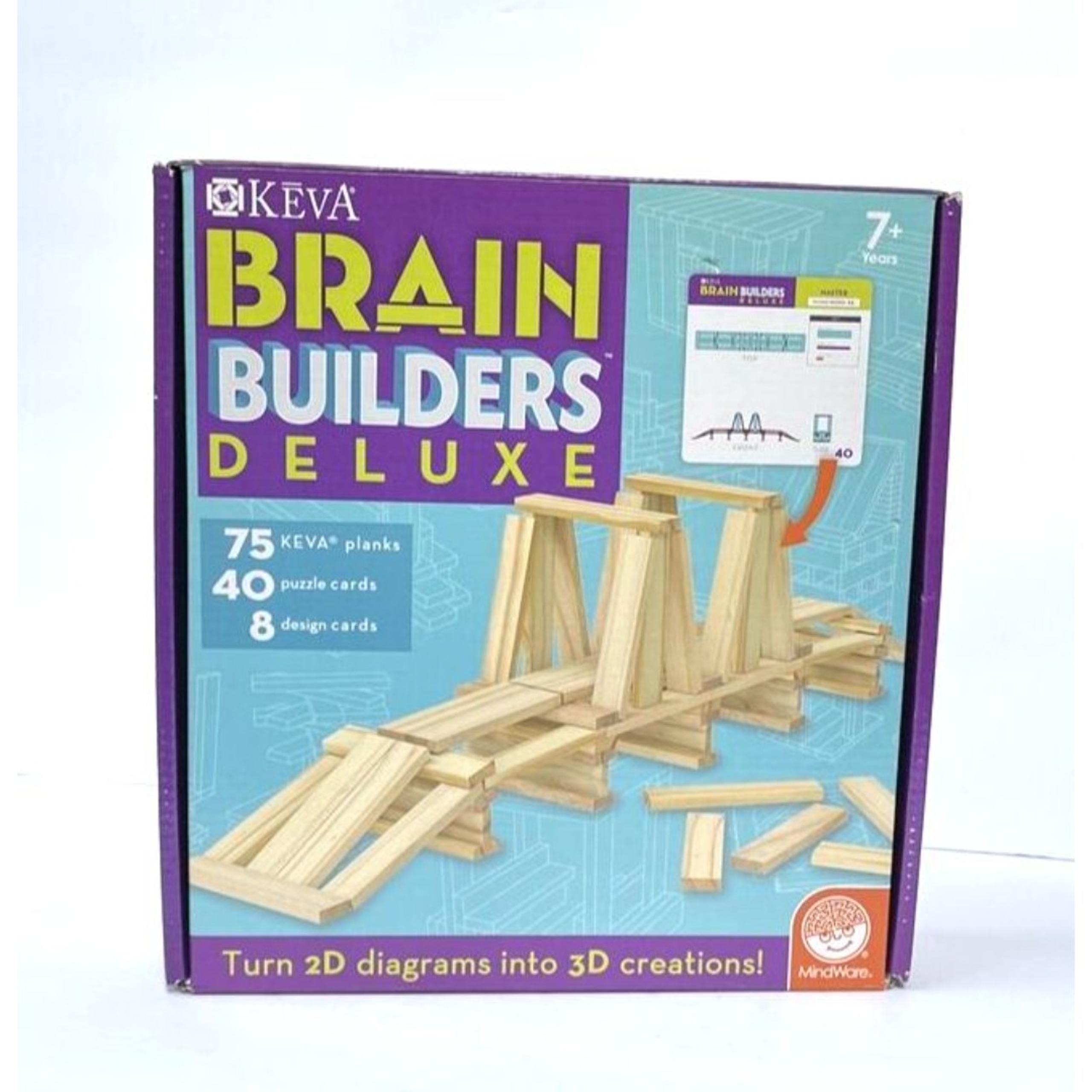 Keva Brain Builders Deluxe - Turn 2D diagrams into 3D - STEM Activity!!