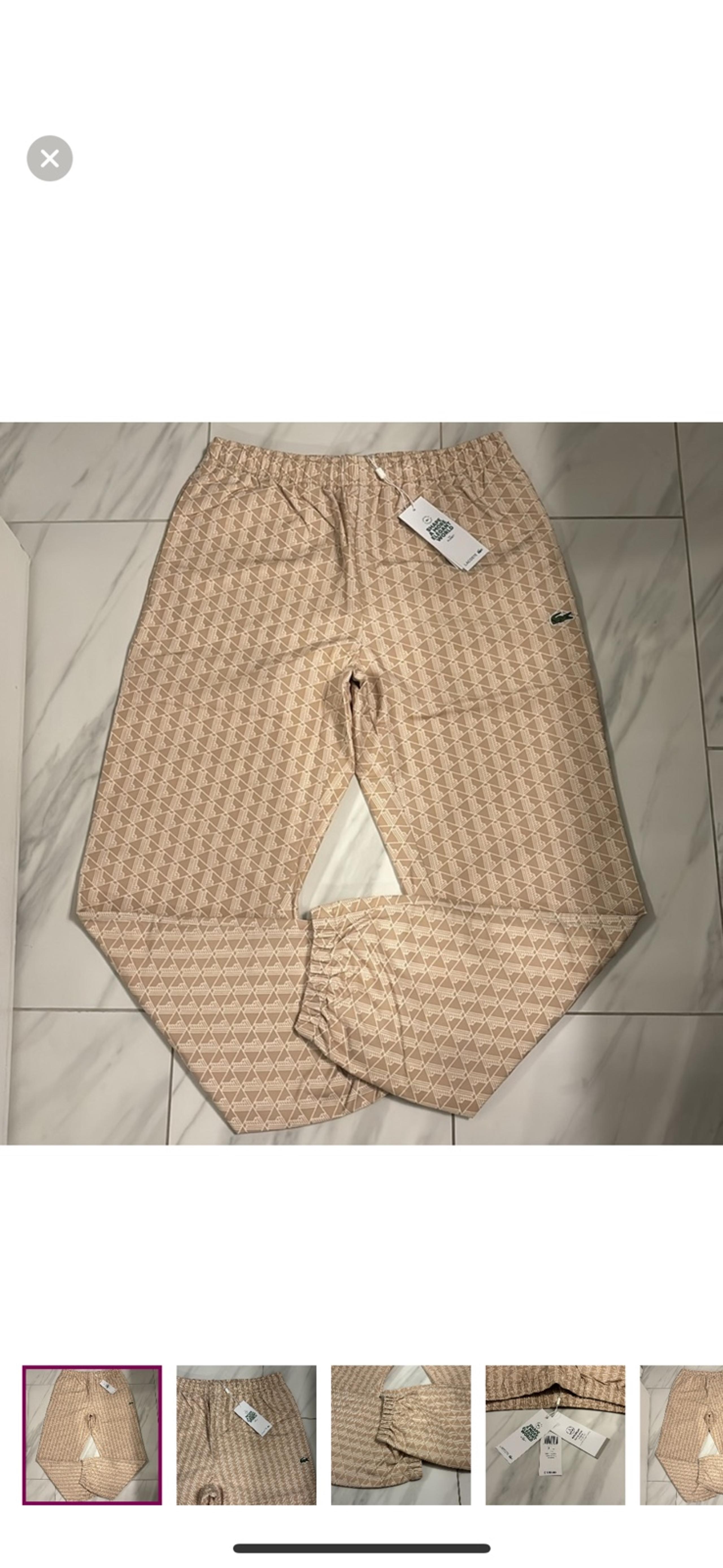 Men’s Lacoste Pattern Track Pant Sweatpants