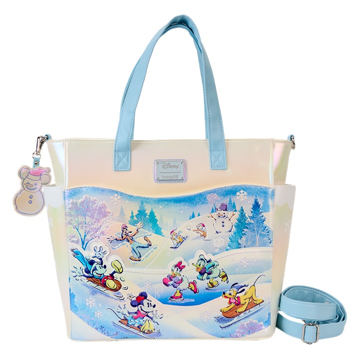 Disney Mickey & Friends Winter Wonderland Convertible Backpack & Tote Crossbody