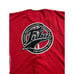 Fubu Sports Baseball Jersey 05 Embroidered Button Up Short Sleeve Black Red