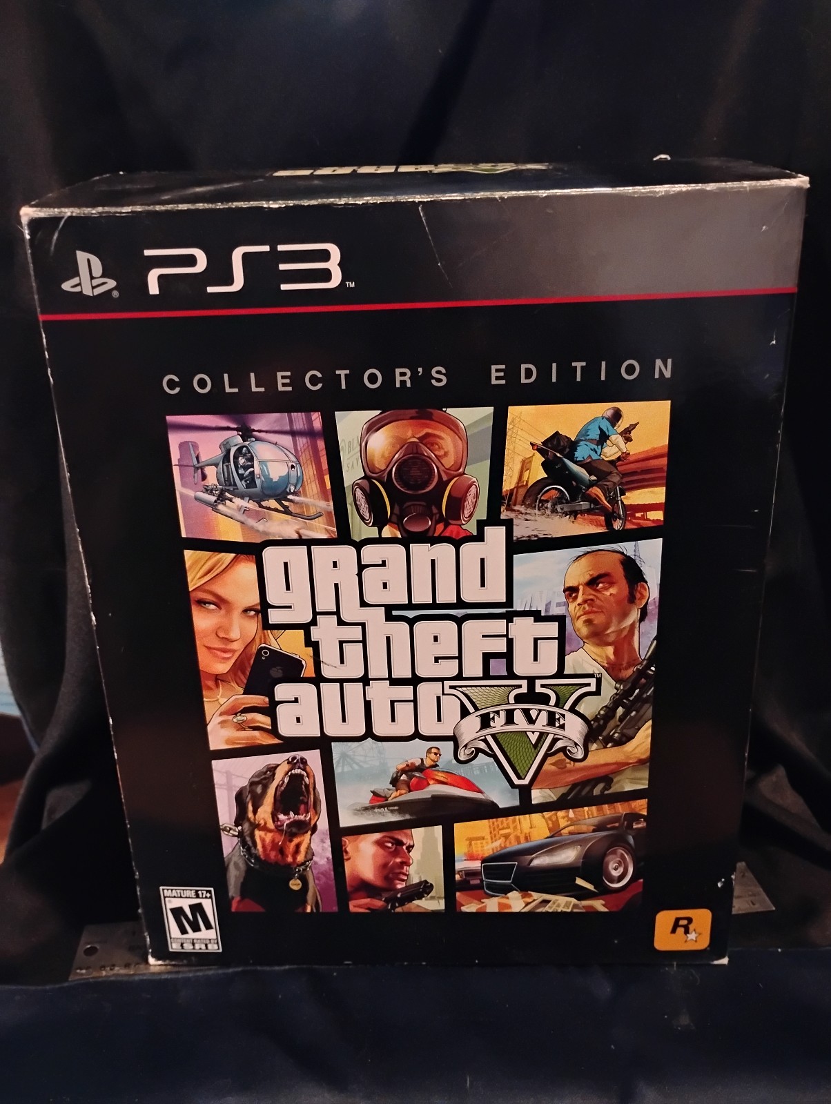 GRAND THEFT AUTO 5 V (SONY PS3, 2013) - COLLECTORS EDITION