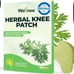 Welnee Herbal Knee Patch, Plaster Knee Support + Wormwood, PACK OF 50 BULK