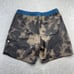 Stance Men's XL Performance Shorts Black Tie-Dye Stretch Athletic Casual Gym