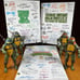 Teenage Mutant Ninja Turtles Trilogy Script Bundle Signed- Autograph Reprints
