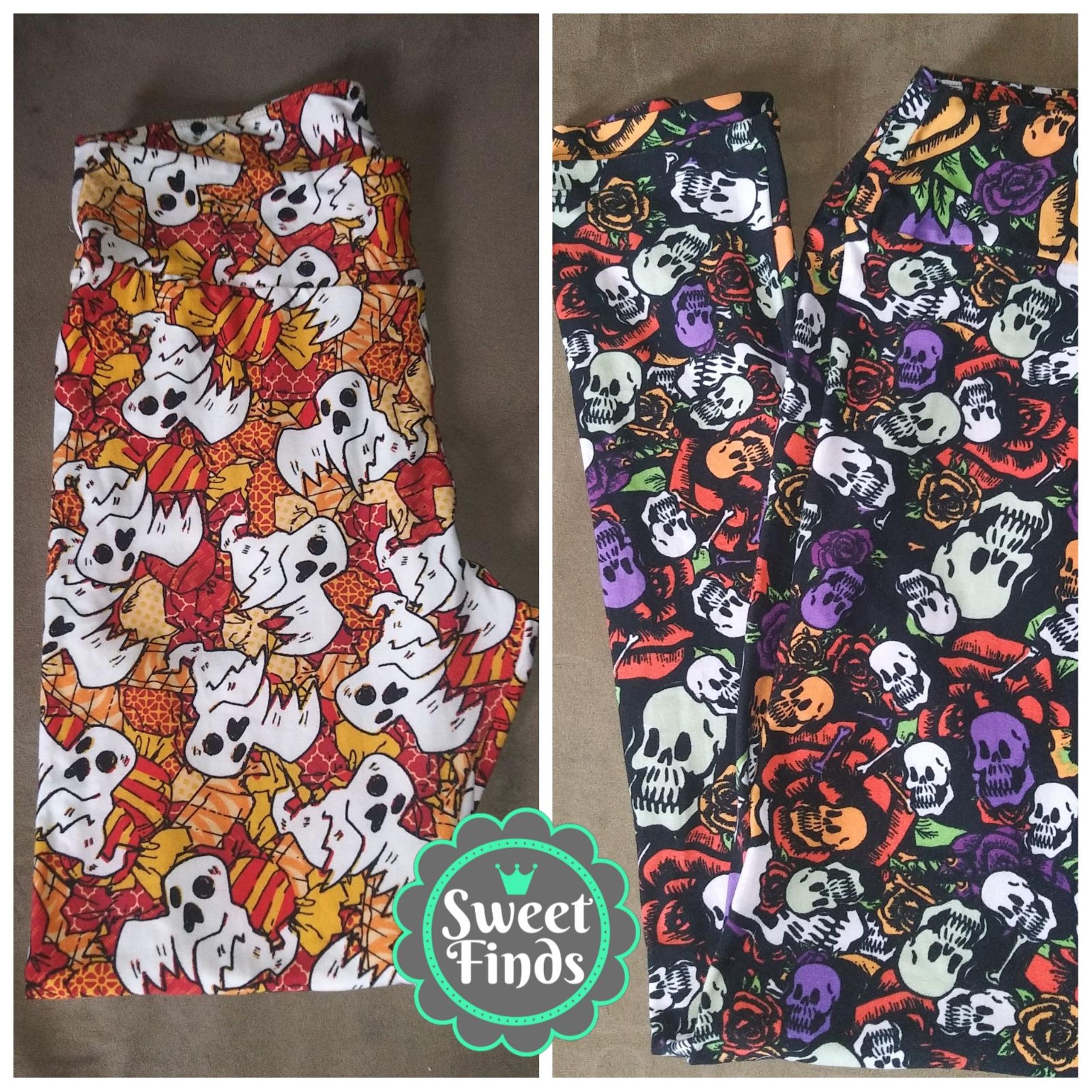 2 Halloween LuLaRoe leggings