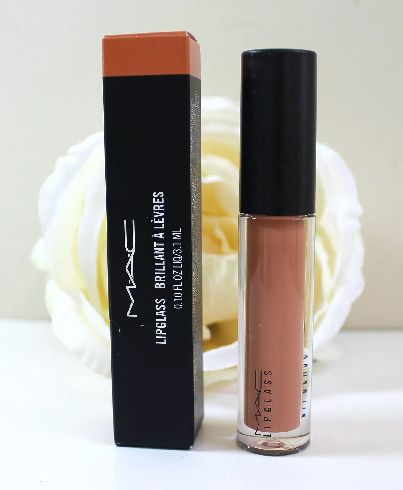 MAC Lipglass -Full Size 0.1 Oz New In Box - 346 Fashion Punch
