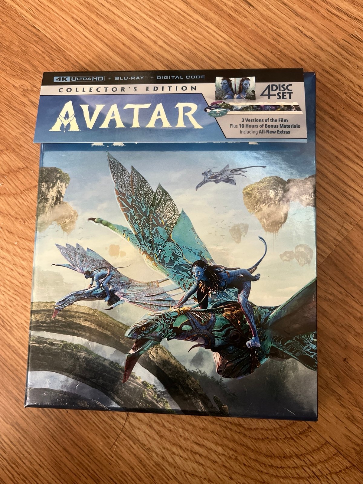 Avatar 4 Disc Special Edition Blu ray