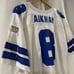 Vintage Dallas Cowboys Troy Aikman #8 Wilson Youth Sz XL Jersey Made In USA