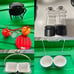 Kitchen bundle measuring cups grinder scale coasters
