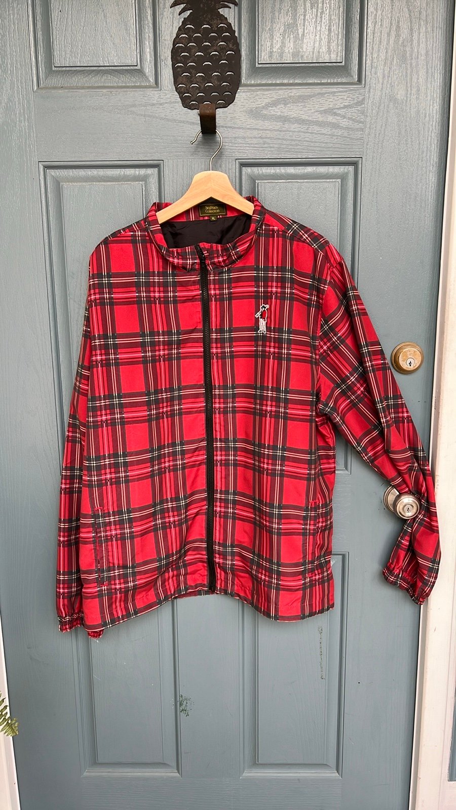 Sea Pines Collection Harbor Town (Hilton Head, SC) Tartan Plaid Zip Up Jacket