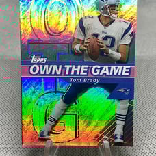 Tom Brady Topps Own The Game OG7 2002