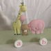 BABY Wall Plaque Pegs Hooks Nursery