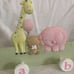 BABY Wall Plaque Pegs Hooks Nursery
