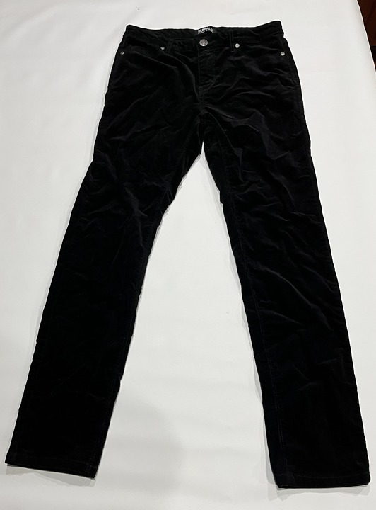 Buffalo David Bitton Black Corduroy Pants 8/29 USED