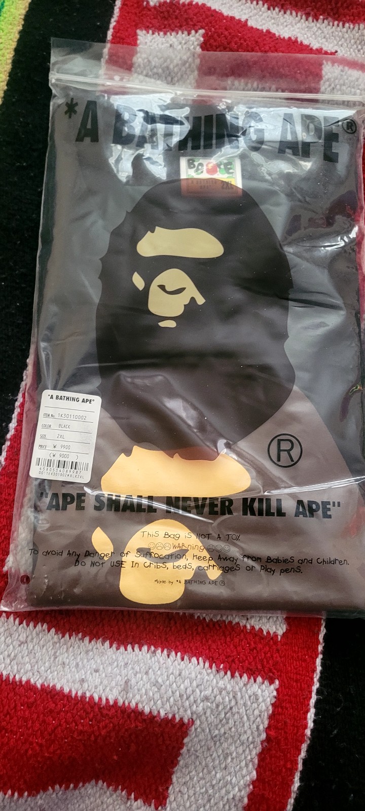 Bape tshirt 2xl