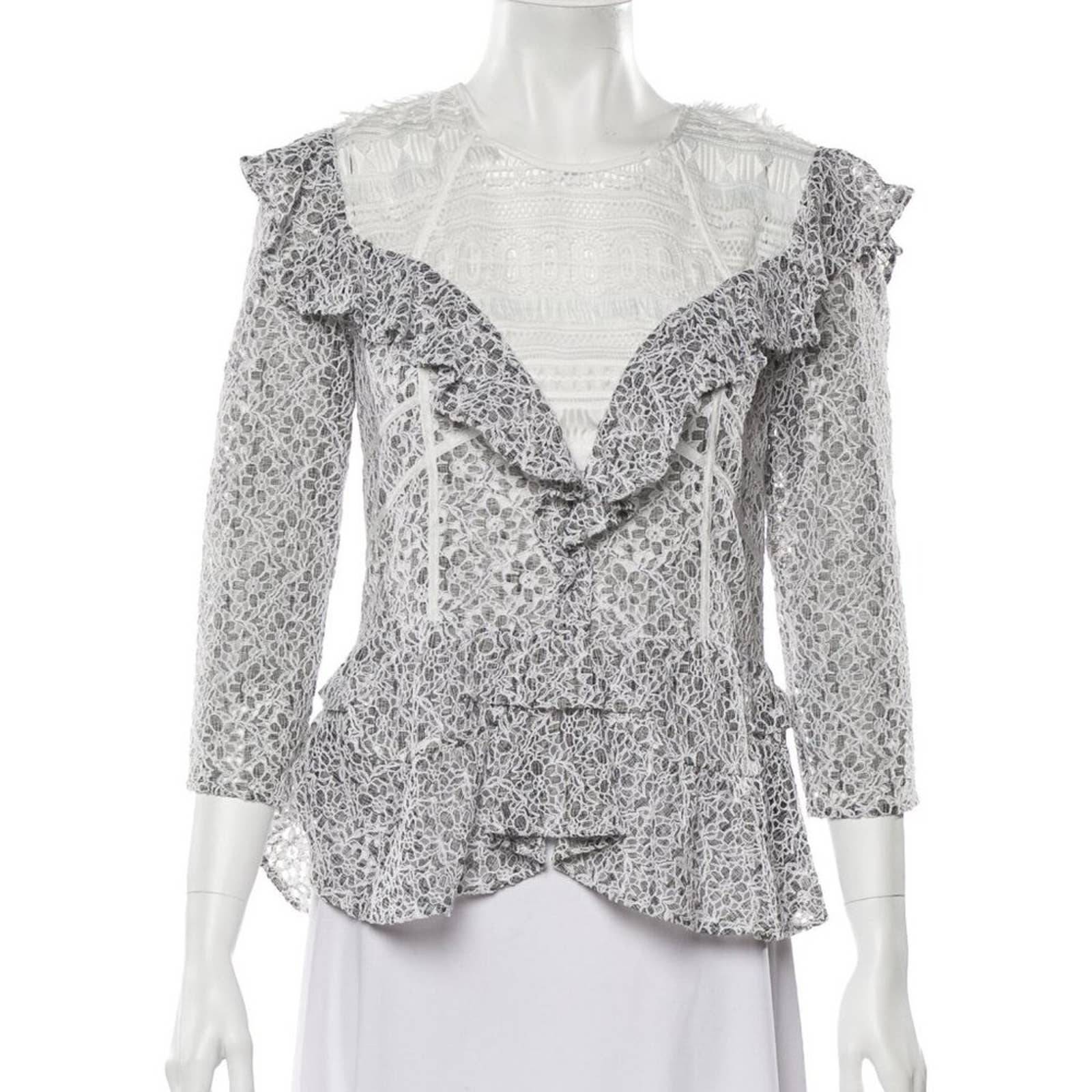 MARISSA WEBB Floral Print Blouse Size: M